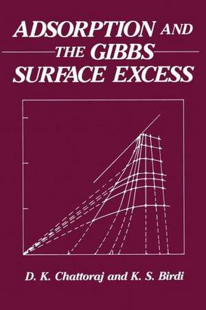 Adsorption and the Gibbs Surface Excess de D. Chattoraj