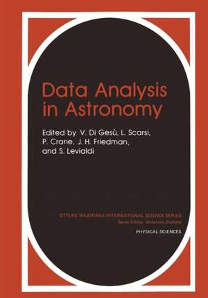 Data Analysis in Astronomy de V. di Gesù