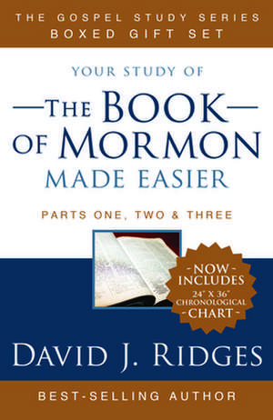 Book of Mormon Made Easier Box Set (with Chronological Map) de David J Ridges