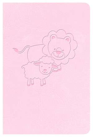 CSB Baby's New Testament with Psalms, Pink Imitation Leather de Holman Bible Publishers