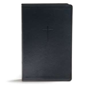 CSB Everyday Study Bible, Charcoal Leathertouch de Csb Bibles by Holman