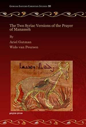 Gutman, A: The Two Syriac Versions of the Prayer of Manasseh