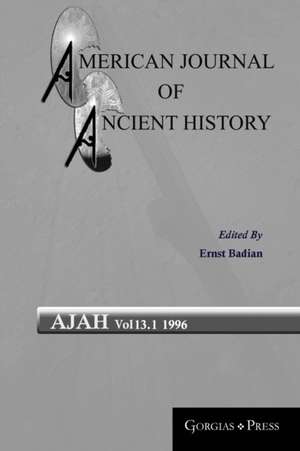 American Journal of Ancient History 13.1