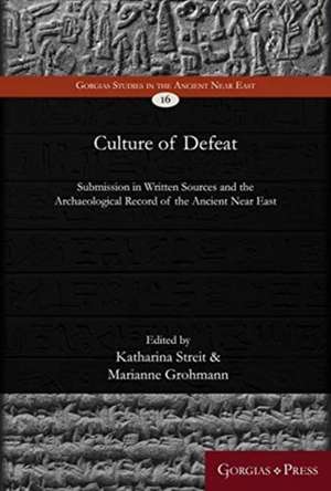 Culture of Defeat de Marianne Grohmann