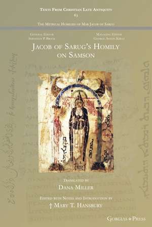 Jacob of Sarug's Homily on Samson de Mary Hansbury