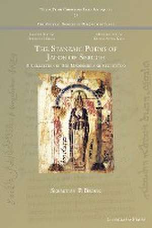 The Stanzaic Poems of Jacob of Serugh de Sebastian P. Brock