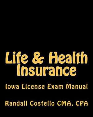 Life & Health Insurance de Cpa Randall M. Costello Cma