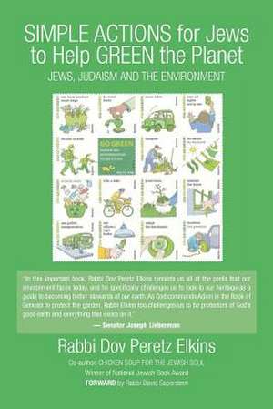 Simple Actions for Jews to Help Green the Planet de Dov Peretz Elkins