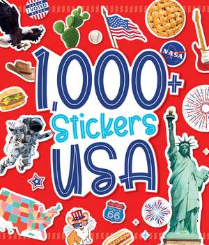 1,000 Stickers: USA de Duopress