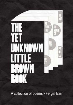 The Yet Unknown Little Brown Book de Fergal Barr