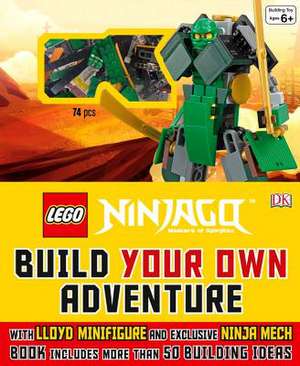 Lego Ninjago: Build Your Own Adventure de DK Publishing