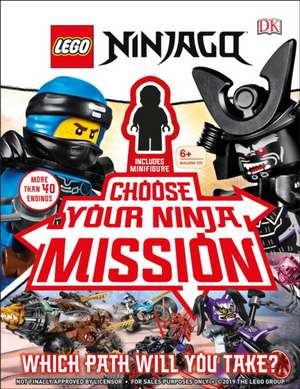 Lego Ninjago Choose Your Ninja Mission de Simon Hugo