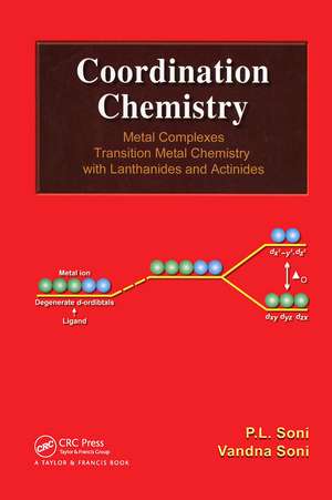 Coordination Chemistry: Metal Complexes de P. L. Soni