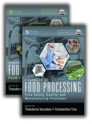 Handbook of Food Processing, Two Volume Set de Theodoros Varzakas