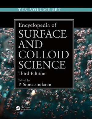 Encyclopedia of Surface and Colloid Science de P. Somasundaran