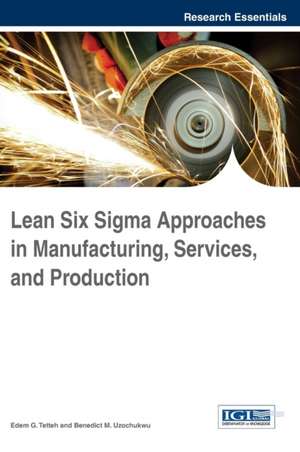 Lean Six SIGMA Approaches in Manufacturing, Services, and Production: Web 1.0 to Web 3.0 de Edem Tetteh