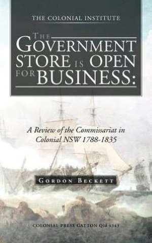 The Government Store Is Open for Business de Gordon Beckett