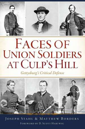 Faces of Union Soldiers at Culp's Hill de Joseph Stahl