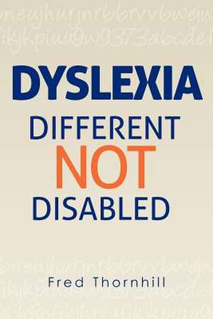 Dyslexia de Fred Thornhill