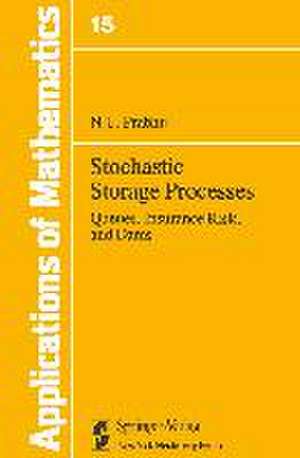 Prabhu, N: Stochastic Storage Processes