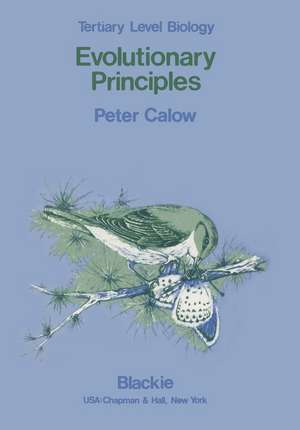 Evolutionary Principles de Peter Calow