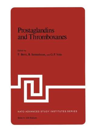 Prostaglandins and Thromboxanes de F. Berti