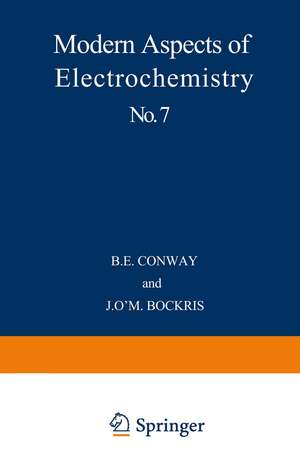 Modern Aspects of Electrochemistry No. 7 de B. E. Conway