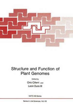 Structure and Function of Plant Genomes de Orio Ciferri