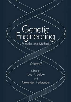 Genetic Engineering: Principles and Methods de Jane Setlow