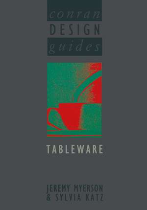 Conran Design Guides Tableware de T. Conran