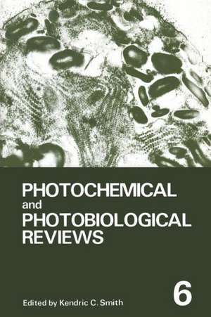 Photochemical and Photobiological Reviews: Volume 6 de Kendric C. Smith