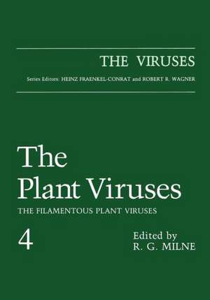 The Plant Viruses: The Filamentous Plant Viruses de Rg Milne