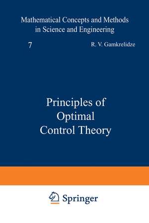 Principles of Optimal Control Theory de R. Gamkrelidze