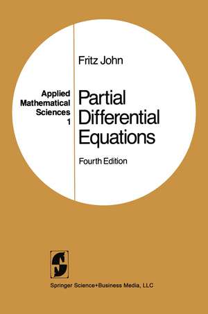 Partial Differential Equations de Fritz John