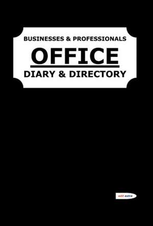 OFFICE Diary and Directory de Faisal Atta