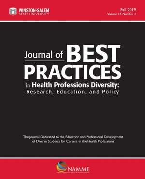 Journal of Best Practices in Health Professions Diversity, F