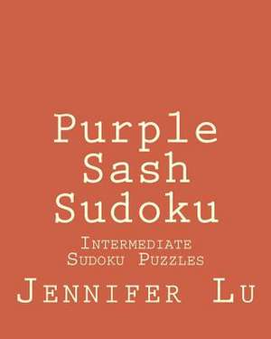 Purple Sash Sudoku de Jennifer Lu