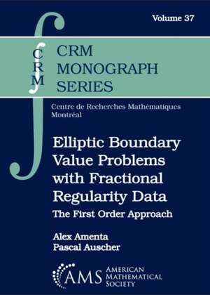 Amenta, A: Elliptic Boundary Value Problems with Fractional de Pascal Auscher