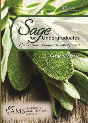 Sage for Undergraduates de Gregory V. Bard