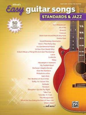 Alfred's Easy Guitar Songs -- Standards & Jazz de Alfred Music