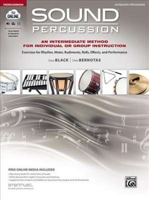 Sound Percussion--An Intermediate Method for Individual or Group Instruction de Dave Black