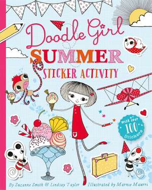 Doodle Girl Summer Sticker Activity de Lindsay Taylor