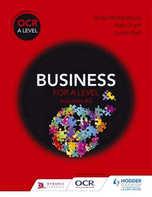 OCR Business for A Level de Andy Mottershead