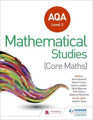 AQA Level 3 Certificate in Mathematical Studies de Heather Davis