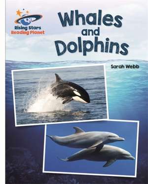 Reading Planet - Whales and Dolphins - White: Galaxy de Sarah Webb