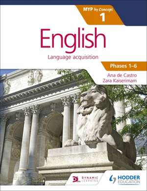 English for the IB MYP 1 de Ana de Castro