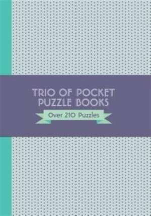 Trio of Pocket Puzzle Books de Parragon