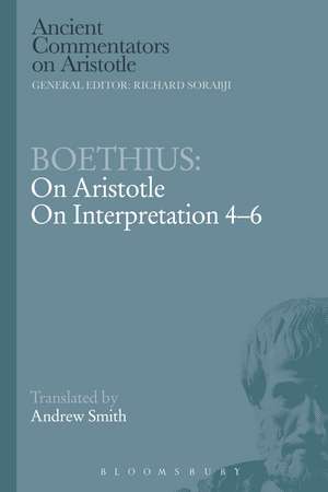 Boethius: On Aristotle on Interpretation 4-6 de Boethius