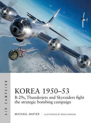 Korea 1950–53: B-29s, Thunderjets and Skyraiders fight the strategic bombing campaign de Michael Napier