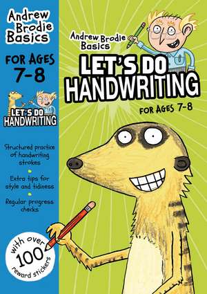 Let's do Handwriting 7-8 de Andrew Brodie